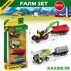 Legierung Bauernauto Modell Mähdrescher Traktor Bauernhof Spielzeugauto Automodell Geschenk für Kinder