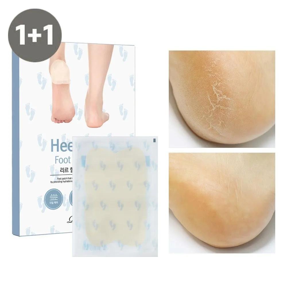 [1+1] RIRE Heel Care Foot Patch 10-Pack (Total 20) - Heel, Calluses, Heels, Heel Pads, Cracked Heel Pack