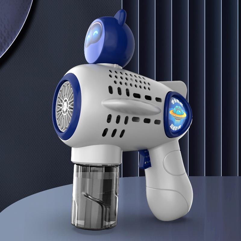 Gatling Bubble Gun: Automatic Electric Handheld Bubble Maker for Kids