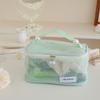 Travel Toiletry Bag With Mesh Material Portable Makeup Organizer For Vacation And Home Use