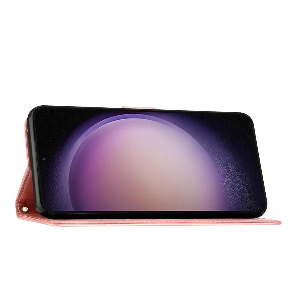 For Samsung Galaxy A56 5G Case PU Leather Phone Wallet Cover with Strap