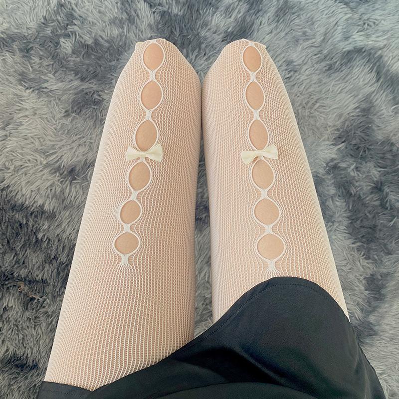Wholesale Sexy Lace Patterned Pantyhose Womens High Waist Pantyhose / Tights Stockings Fishnet Tights free size