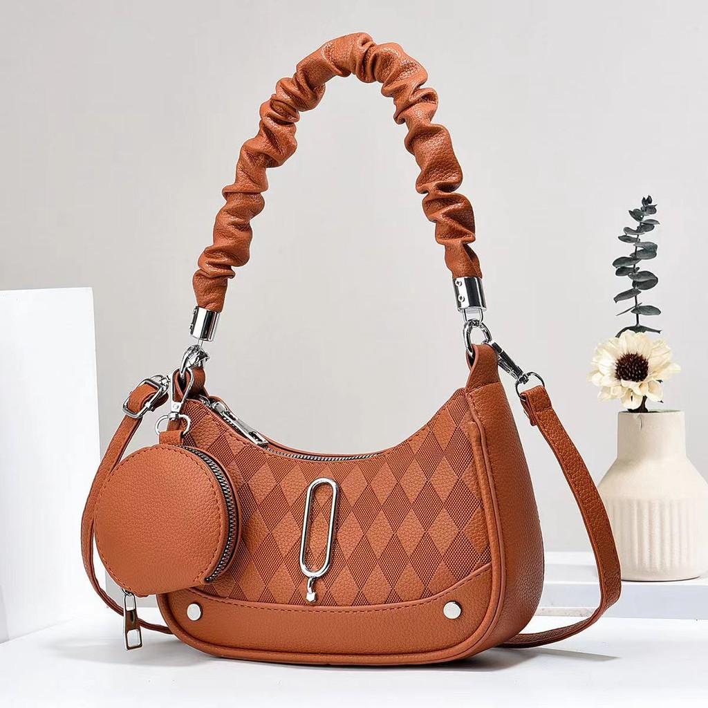

Stylish Black Grey Khaki Green Brown Womens Bag Trendy Minimalist Crossbody Purse For Everyday Use жовтий