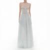 Vietnamese Fairy V-neck Mesh Gown - Wedding 2206