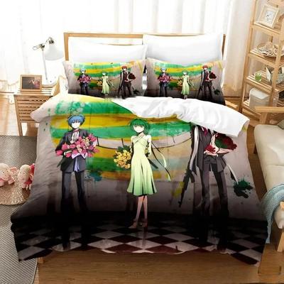 3D Cartoon Assassination Classroom Koro-sensei Bettwäscheset Jungen Mädchen Twin Queen King Size Bettbezug Kissenbezug Bett Jungen Erwachsene
