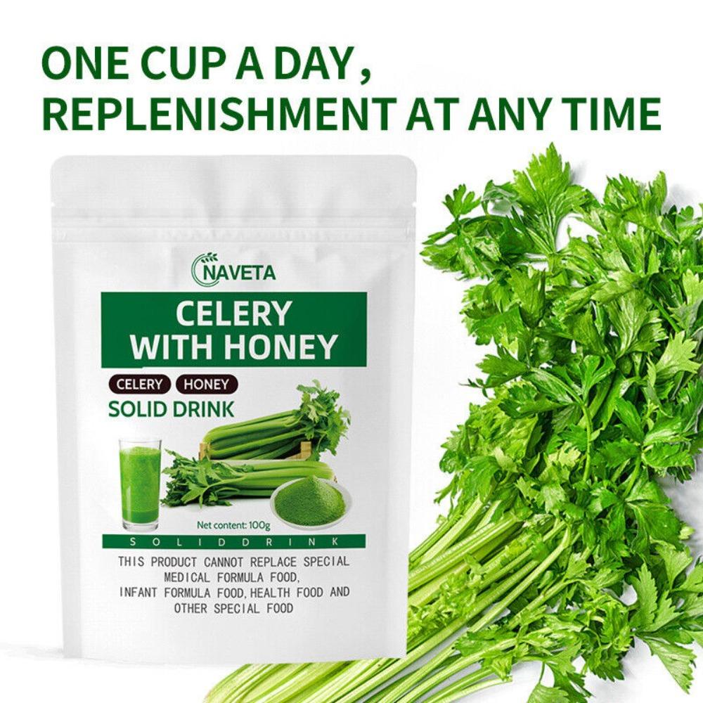 

Dietary Fiber Honey Celery Solid Drink Herbal Tea English optimized title: Celery Honey Herbal Tea with Dietary Fiber