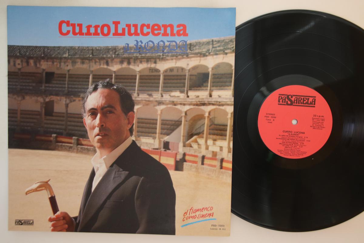 

LP Record CURRO LUCENA - A Ronda PSD5050 PASARELA 1988 Spain Latin Used