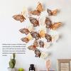 Adhesivos de pared con forma de insecto, Calcomanías de pared huecas de cartón para decoración del hogar