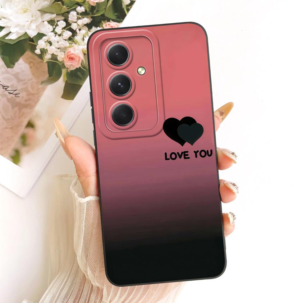 Case For Samsung A55 5G A556V A556B A556E A5560 Casing For Samsung Galaxy A55 5G Cover Silicone Fashion Cartoon Funny Painted