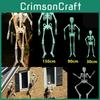 Flexible Joints Luminous Hanging Skeleton For Halloween