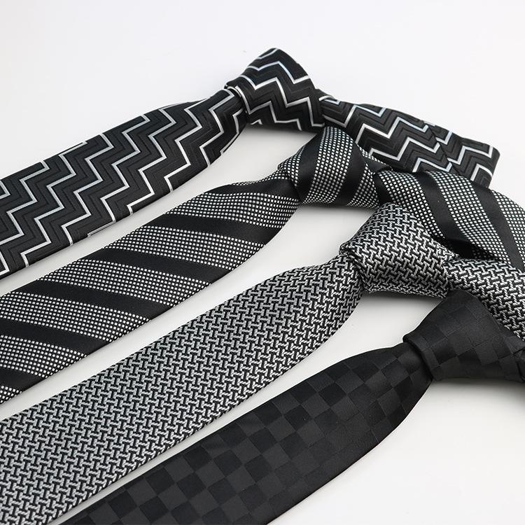 Tie Men'S Direct Sales, Pattern Business Casual Retro Dress Uniform Dress 6Cm Narrow Edition