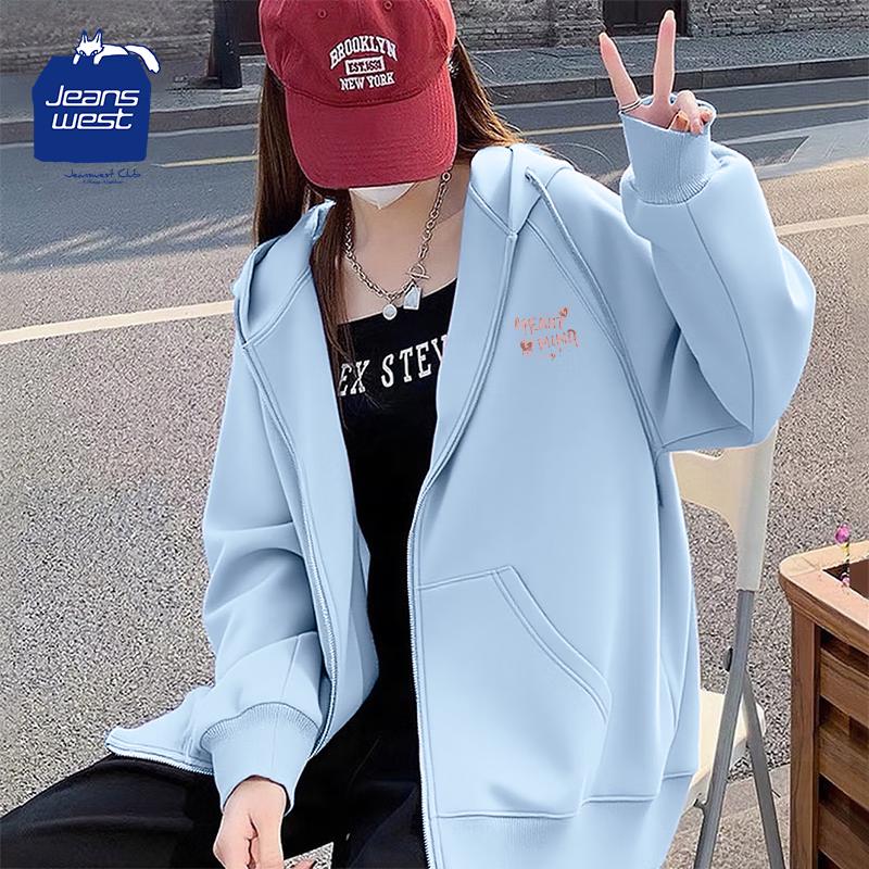 

JEANSWEST CLUB Женский кардиган-свитшот оверсайз с капюшоном 2XL