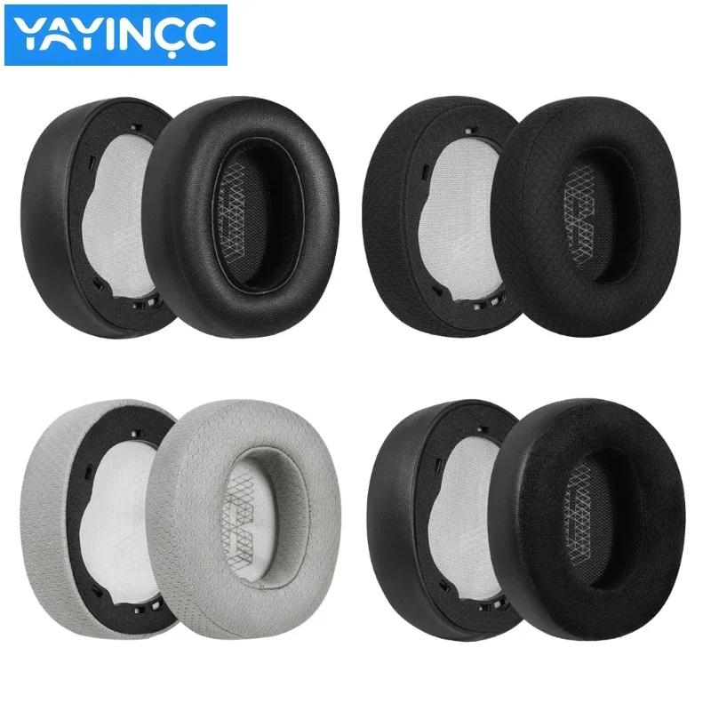 YAYINCC Replacement High Quality Ear Pads for JBL Live 650BTNC 660 E65BTNC Headphones Memory Foam Earmuffs Headphones Easy