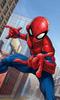 SPIDERMAN Peuter Handdoek Kinderkatoen 30 x 50 cm voor Gezicht en Handen MARVEL
