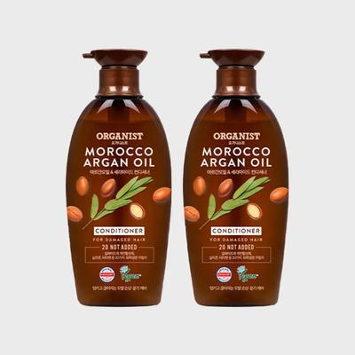 Elastine_Organist Argan Oil Shine Nourishing Conditioner 500ml (Vegan) X 2