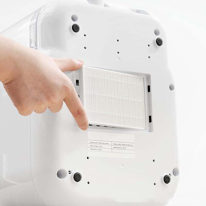 Ersatz-Luftfilter 4er-Pack für KleanPal Pro Für Flaschenspüler HEPA-Stil PE PET-Material Einfach zu wechseln