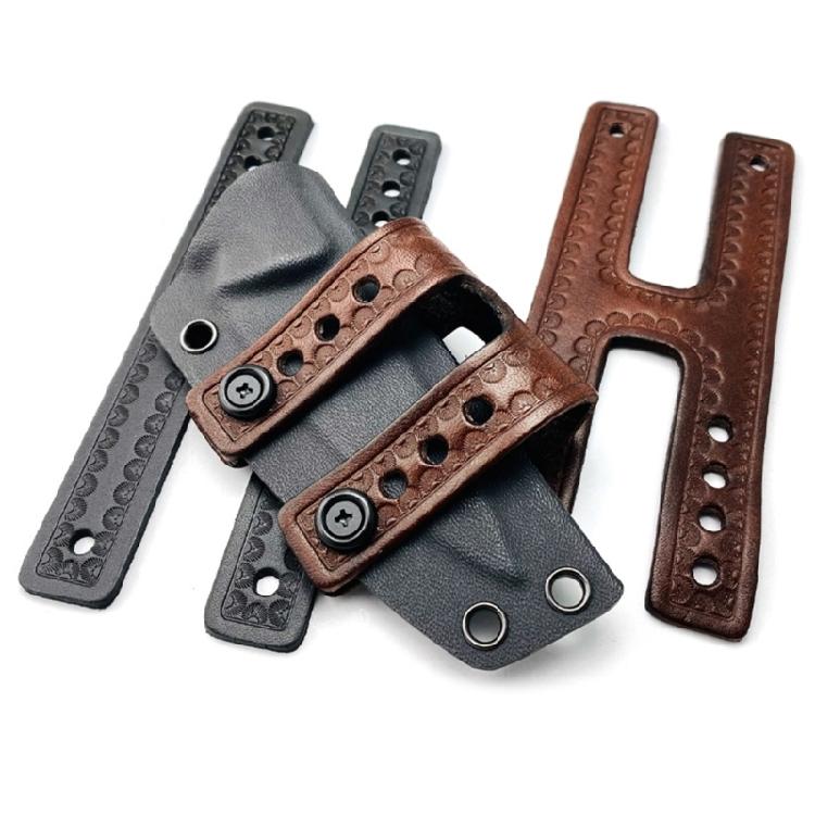 Leather IWB Belt Rings Waist Rings Double Straps Screws Kit For Cutter Sheath Scabbard Holsters Making Hardware Parts