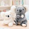 Koala Animal Bear Plush Toys Sitting Mother And Baby Koala Stuffed Plush 28cm