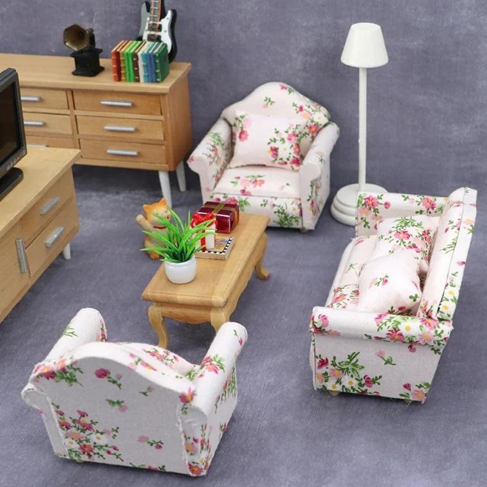 8*6.5*7.5cm Simulation Dollhouse Furniture Toys  Children Toys Gift