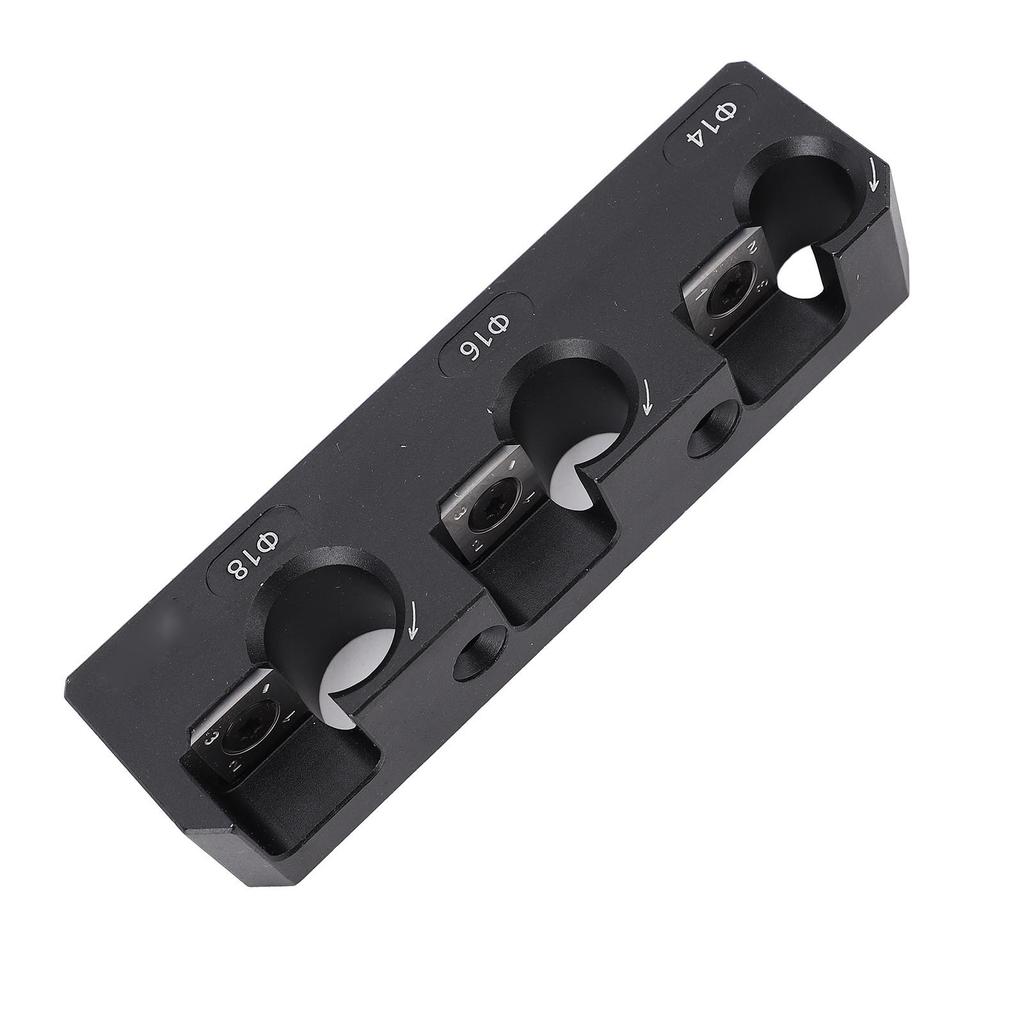 Dübelmacher-Vorrichtung Multifunktional 14mm 16mm 18mm 3 Bohrungsdurchmesser Runde Stange Holzbearbeitungshilfe