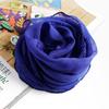 Square Color Solid Chiffon Korean Silk Scarf 70x70cm Summer Sunscreen Thin Transparent Gauze Neck Protection Womans Shawl P71