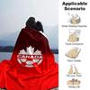 CANADA FC Print Flannel Blanket High Quality Warm Comfortable Cover for All Seasons Perfect for Gifts Home Decor