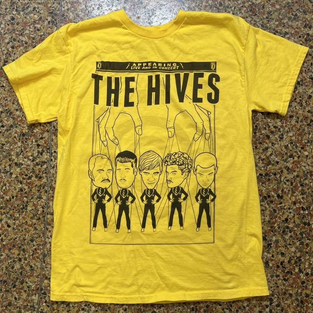 Remake The Hives Band Cartoon Short sleeve T shirt 90s All sizes NH27110 Unisex T-Shirt XXL