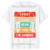 Funny Gamer Video Gaming Graphic T Shirts Men Women Pure Cotton Humor Streetwear Tee Shirt Short Sleeve Unisex Loose Clothing