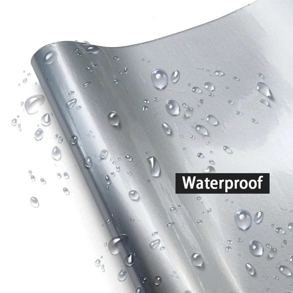Glossy Car Stickers Aurora Silver Car Body Film Air Release Vinyl Wrap Film Waterproof Color Change Sticker for Auto Accessories
