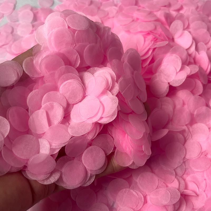 Разноцветное конфетти, бумажные точки-кружочки 1,5 см для наполнения шаров и украшения вечеринки, 1 кг