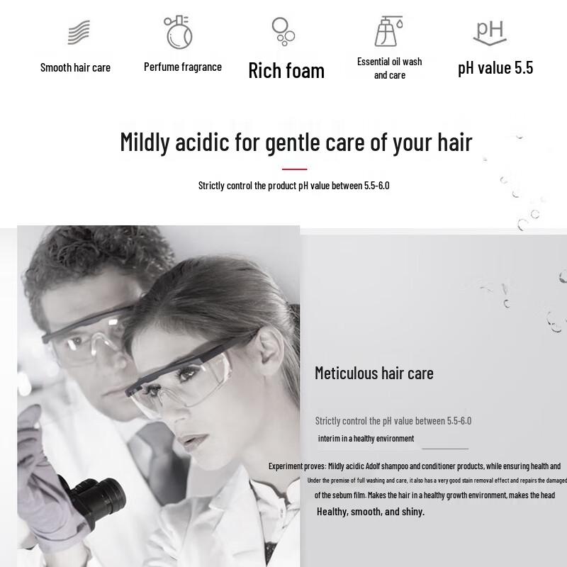 ADOLPH Gentle Silky & Clean Refreshing Shampoo Duo