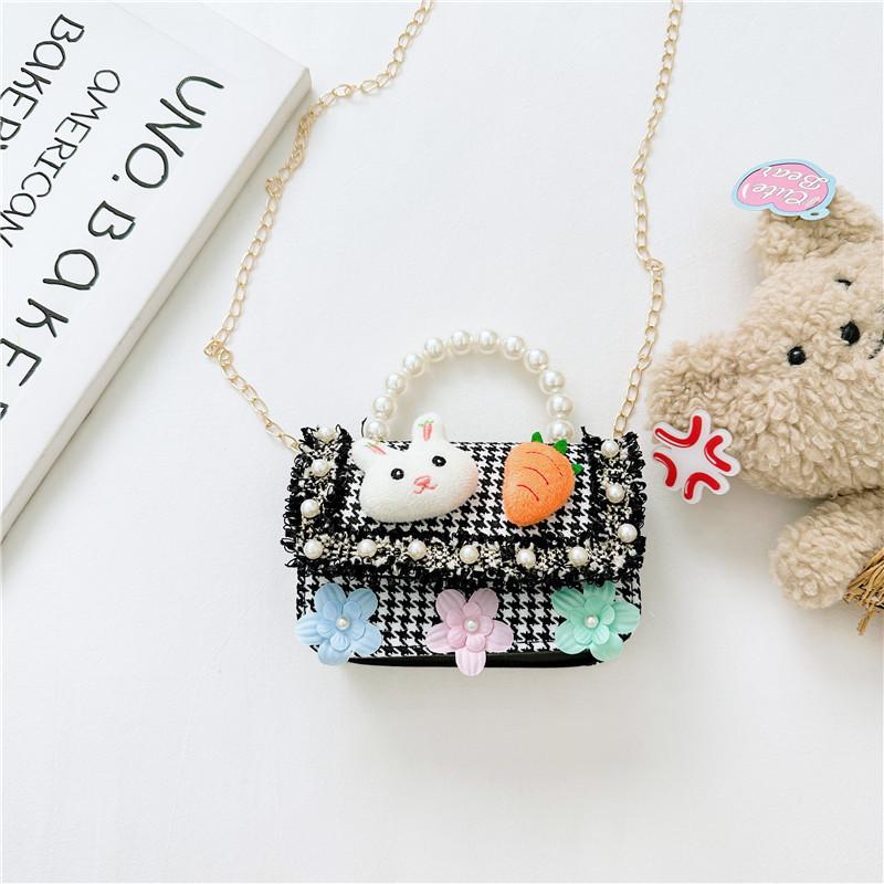 Trendy Kids Shoulder Bag Adorned With Chic Beads Ideal For Everyday Use