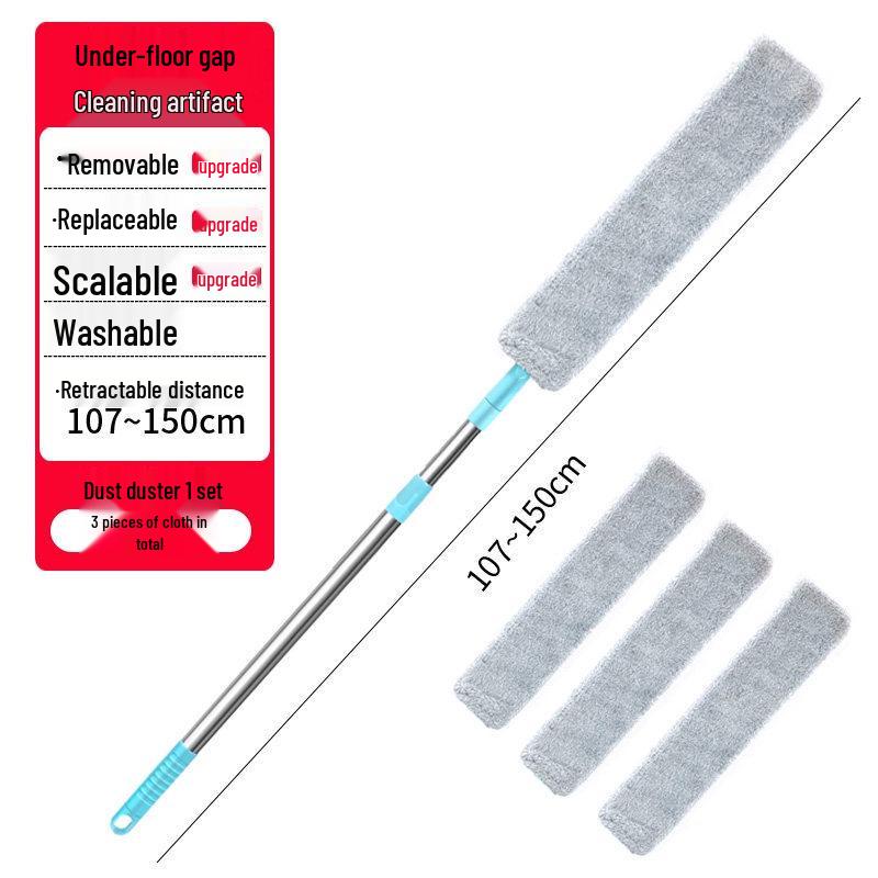 Retractable Bed Gap Cleaning Duster - Extendable Household Dust Removal Tool
