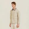 Ferraromilano Garment-Washed Field Jacket L/Beige (Am0Goav15151)