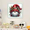 Christmas Printed Cross Stitch Kit 40x40cm DIY 11CT Embroidery Craft Set Decor