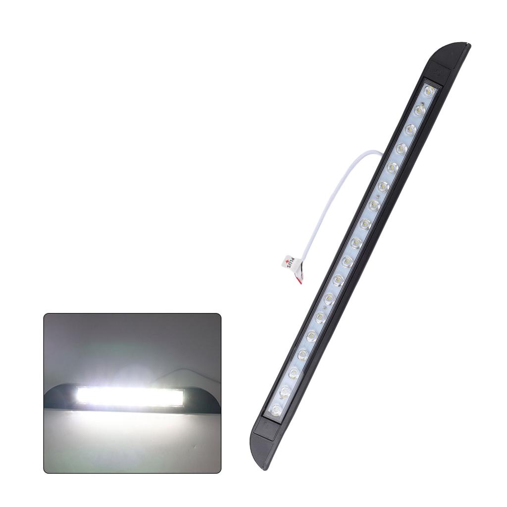 20 Inch RV LED Awning Porch Light 6000K Cool Down Angle Flood Beam Utility Light Fixture for Truck Trailer Camping Car