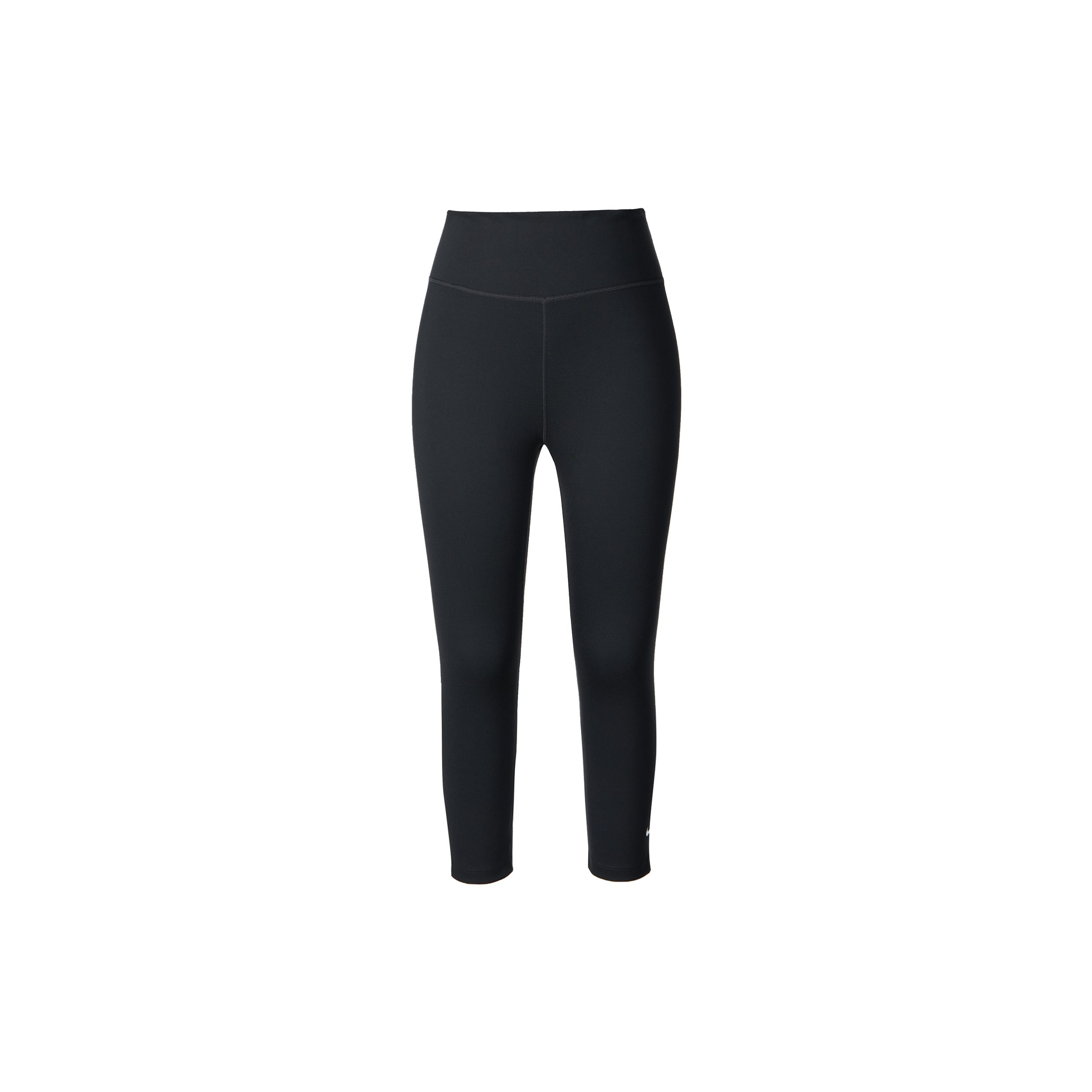 Женские спортивные леггинсы Nike Solid с высокой талией 7/8 Черный DD0245-010 S black
