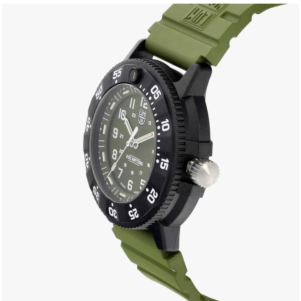 Luminox XS.3013.EVO.S Navy SEAL Original Militar Mergulhador Caixa de Carbono Pulseira de Borracha Relógio