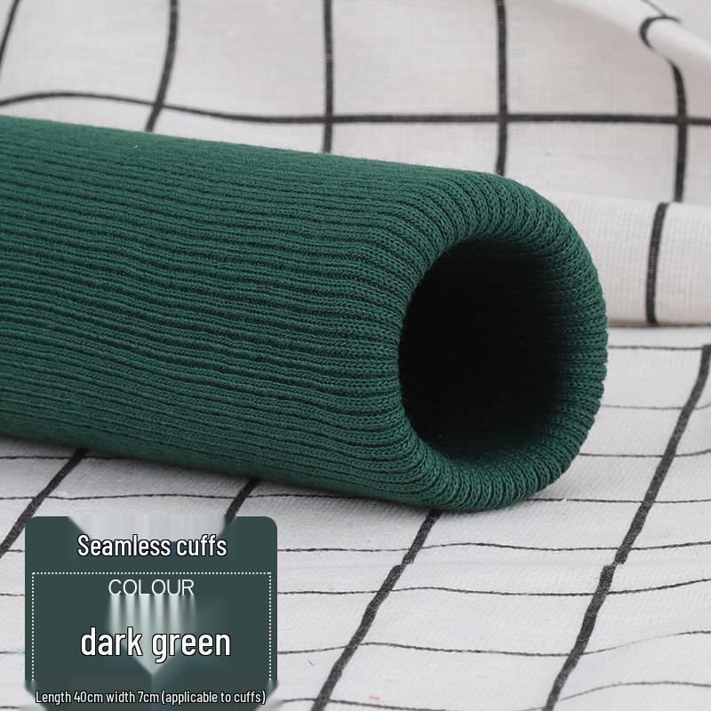 Elastic Trim Ribbed Cuffs for Children's Down Jackets and Pants