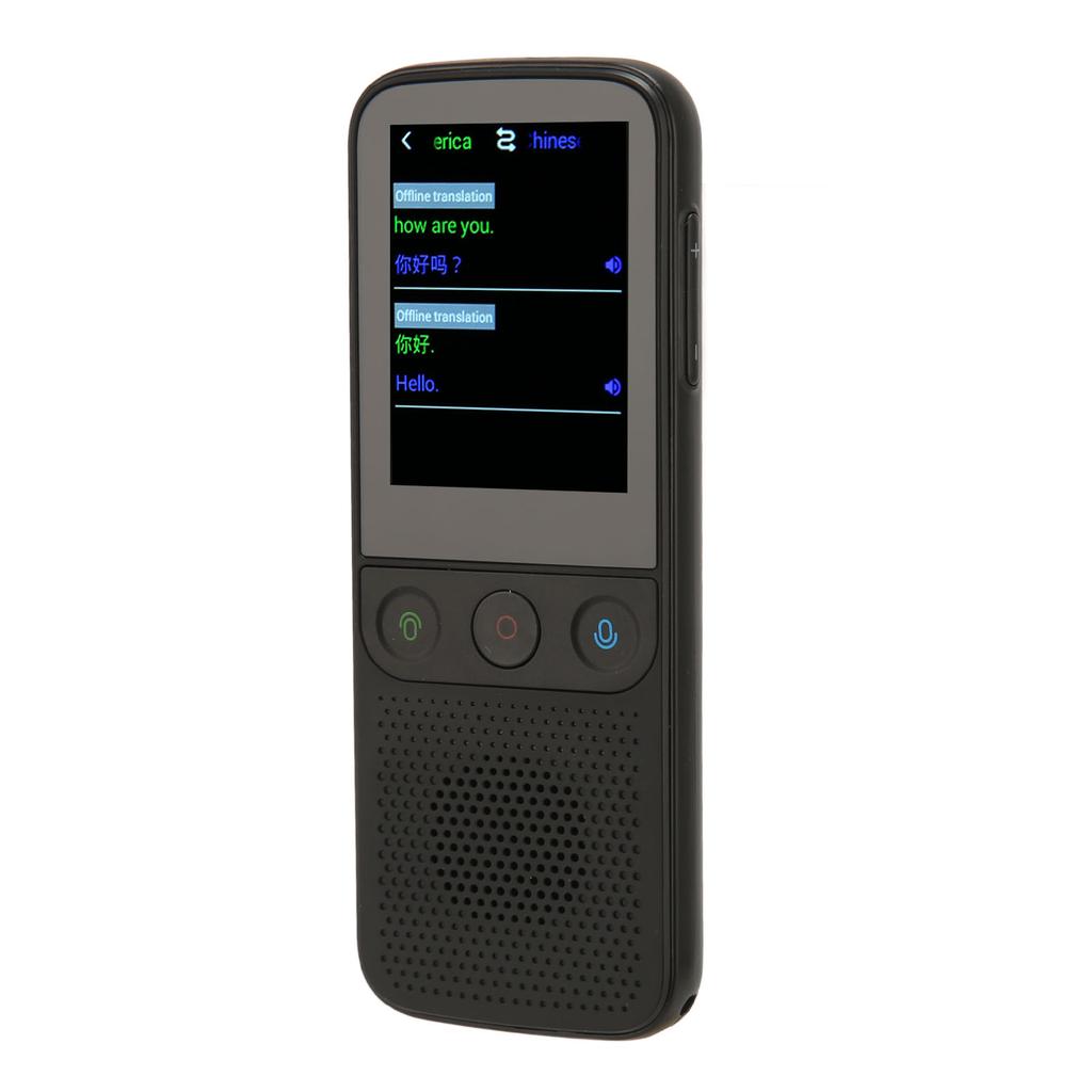 112 Languages Smart Voice Translator 2.4inch   1GB   8GB ROM Portable WiFi Language Translator Device