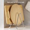 Stainless Steel Cutting Board & Pot Lid Rack