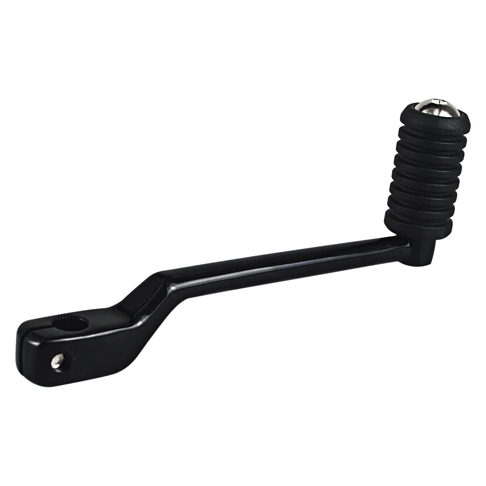 WOWTK Heel Shift Rear Shift Lever for FL Softail Touring Road Glide Electra Road King Street Glide and Trike Models Black Lever, Harley-Davidson