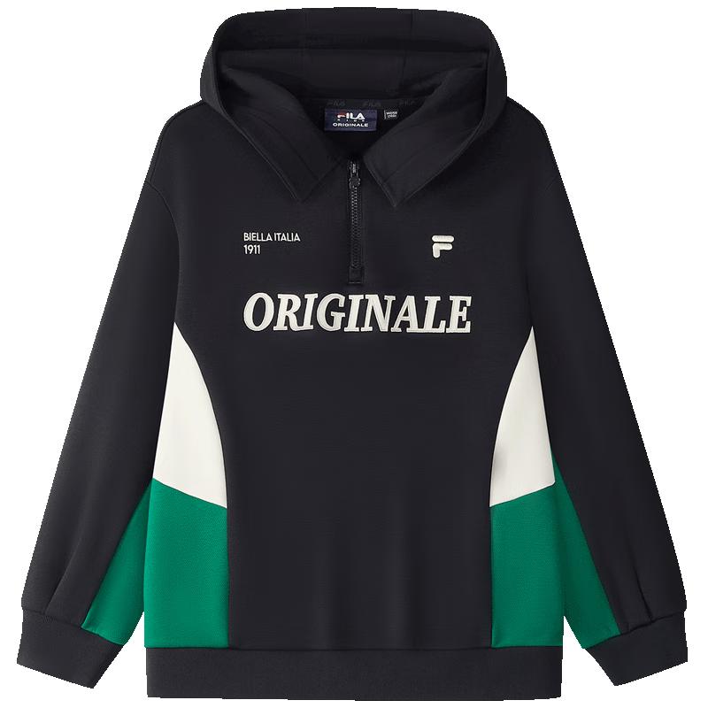 FILA Kids  Unisex Colorblock Crewneck Sweatshirt 165