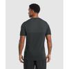 Gymshark ViTal Seamless T-Shirt Schwarz Mittelgrau Meliert A6a4d Bcl2