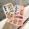 Case for Samsung Galaxy A50 A52 A55 A02s A51 A73 A30 A06 A04 A03 A20 A05 Soft Phone Cover Cartoon Capybara