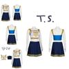 Trendy Sweet Dada Taylor Swift Cheerleader Ensemble For Jazz Dance Hip-hop Street Dance Costume With Modern Dance Attire