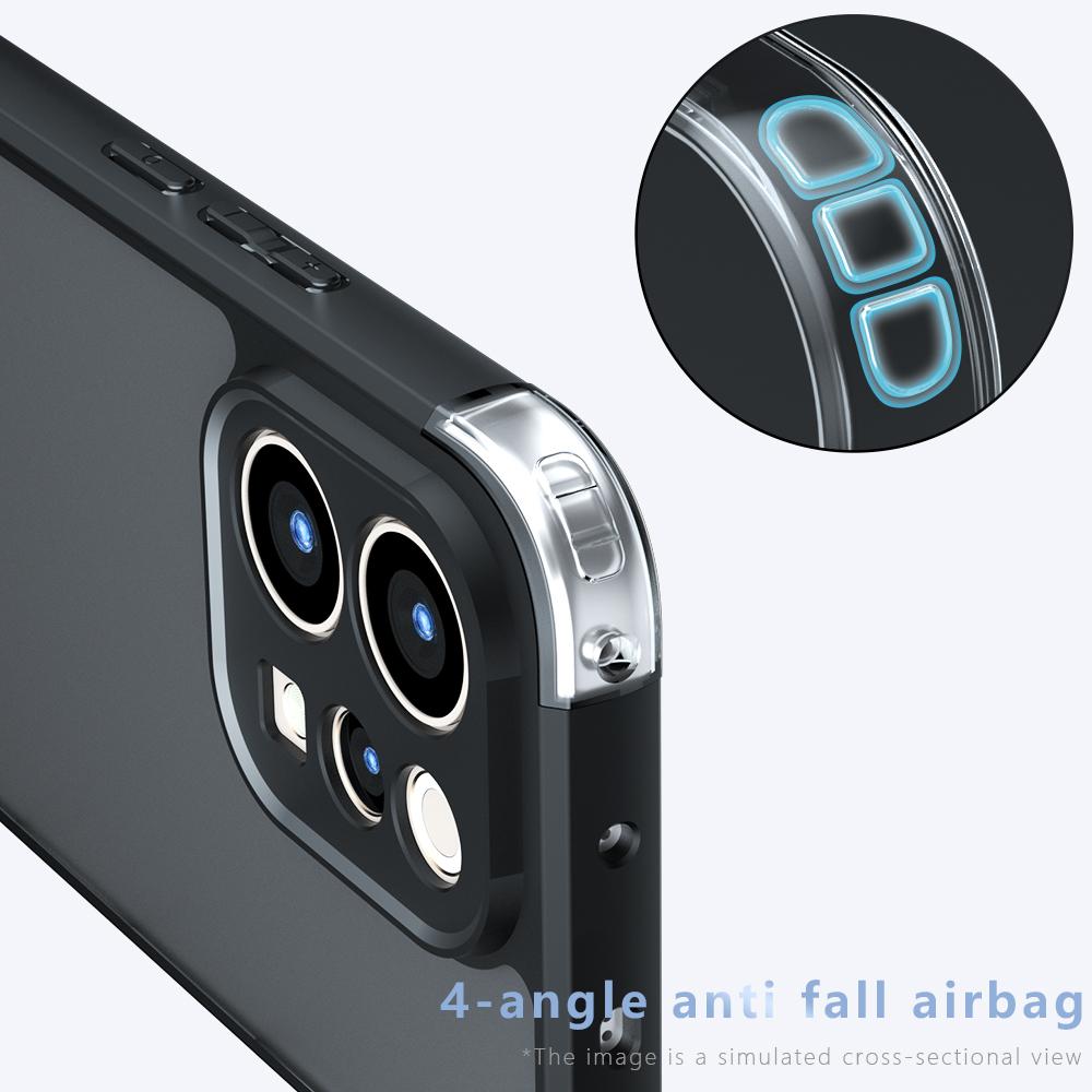 Phone Case For vivo S50 5G / V70 5G TPU + PC Shockproof Clear Phone Cover