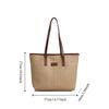 Leisure Straw Shoulder Bag Summer Tote Bag New Weave Straw Bag  for Women