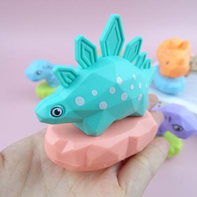 6Pcs/Set Dinosaur Pull Back Car Toy No Battery Required Inertia Drive Colorful Kids Toddlers Mini Dino Truck Vehicle Toy Model