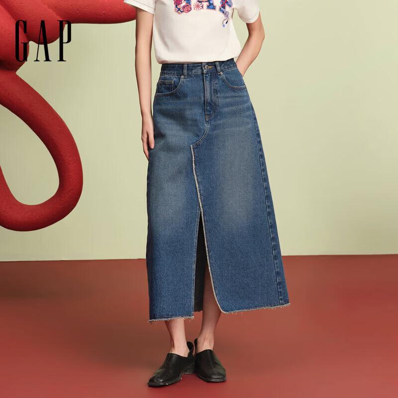 GAP x Chinese Opera Reunion Series Women's Denim Skirt
